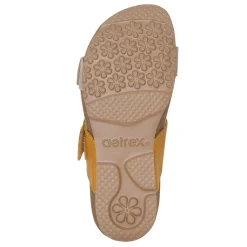 Aetrex Sandals|Women's , Daisy Sandal Yellow