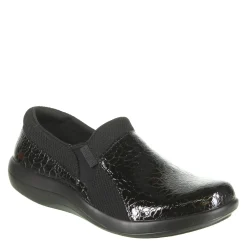 Alegria Slip-On Shoes|Women's , Duette Professional Slip On Flourish Black