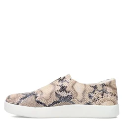 Alegria Slip-On Shoes|Women's , Posy Slip-On Natural Snake