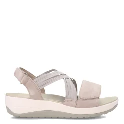 ara Flats|Women's , Niles Sandal Pebble