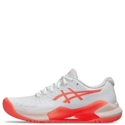 ASICS Sneakers & Athletic|Women's , GEL-Challenger 14 Tennis Shoe White/Sun Coral