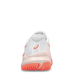 ASICS Sneakers & Athletic|Women's , GEL-Challenger 14 Tennis Shoe White/Sun Coral