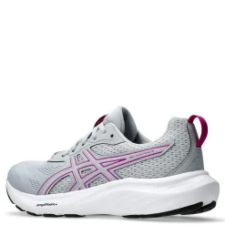 ASICS Sneakers & Athletic|Women's , GEL-Contend 9 Running Shoe - Wide Width Piedmont Grey/Purple Spectrum