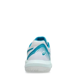 ASICS Sneakers & Athletic|Women's , GEL-Dedicate 8 Pickleball Shoe - Wide Width White/Teal Blue