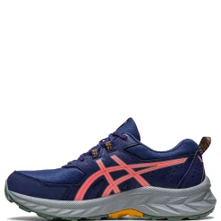 ASICS Sneakers & Athletic|Women's , GEL-Venture 9 Trail Running Shoe - Wide Width Indigo Blue/Papaya