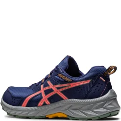 ASICS Sneakers & Athletic|Women's , GEL-Venture 9 Trail Running Shoe - Wide Width Indigo Blue/Papaya