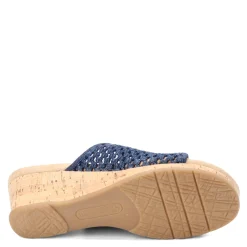 Baretraps Wedges|Women's , Flossey Slide Denim