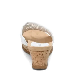 Baretraps Wedges|Women's , Flossey Sandal White