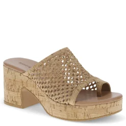 Baretraps Wedges|Women's , Michaela Sandal Natural Cork
