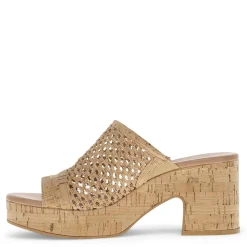 Baretraps Wedges|Women's , Michaela Sandal Natural Cork