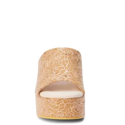 Matisse Sandals|Women's Beach By , Terry Sandal Rose Gold Cork