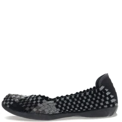 Bernie Mev Flats|Women's , Catwalk Slip-On Glam Mix