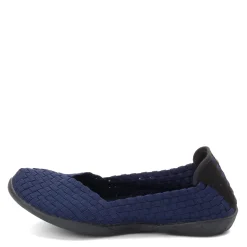 Bernie Mev Flats|Women's , Catwalk Slip-On Navy