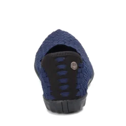Bernie Mev Flats|Women's , Catwalk Slip-On Navy