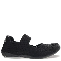 Bernie Mev Slip-On Shoes|Women's , Cuddly Slip-On Black