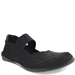 Bernie Mev Flats|Women's , Cuddly Slip-On Black