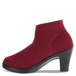 Bernie Mev Boots|Women's , Doll Boot Burgundy