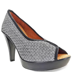 Bernie Mev Pumps & Heels|Women's , Fabulous Pump Pewter