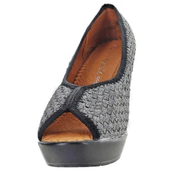 Bernie Mev Pumps & Heels|Women's , Fabulous Pump Pewter