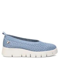 Bernie Mev Slip-On Shoes|Women's , FX Peony Slip-On Blue