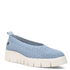 Bernie Mev Flats|Women's , FX Peony Slip-On Blue