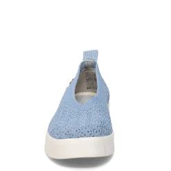 Bernie Mev Flats|Women's , FX Peony Slip-On Blue