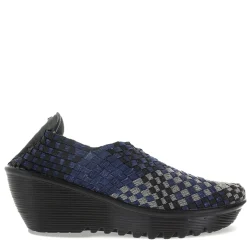 Bernie Mev Wedges|Women's , Gem Slip-On Jeans Combo