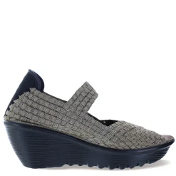 Bernie Mev Slip-On Shoes|Women's , Halle Sandal Bronze