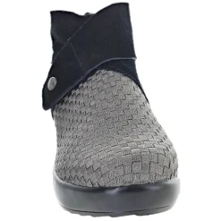 Bernie Mev Boots|Women's , Jacqueline Bootie Gunmetal