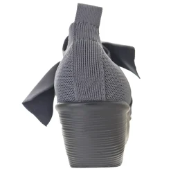 Bernie Mev Slip-On Shoes|Women's , Lulia Serenity Slip-On Dark Grey