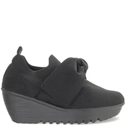 Bernie Mev Wedges|Women's , Lulia Serenity Slip-On Black