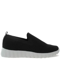 Bernie Mev Sneakers & Athletic|Women's , Orly Slip-On Black Fabric