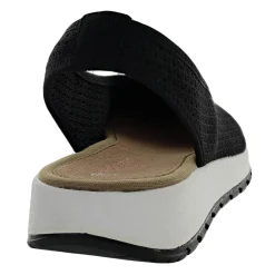Bernie Mev Flats|Women's , Paula Slip-On Black