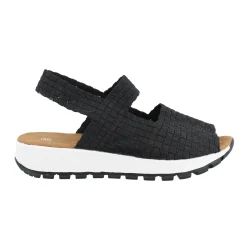 Bernie Mev Sandals|Women's , Tara Bay Sandal Black