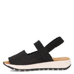 Bernie Mev Wedges|Women's , Tara Bay Sandal Black
