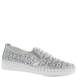 Bernie Mev Slip-On Shoes|Women's , TW102 Slip-On Silver