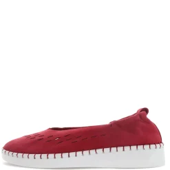 Bernie Mev Slip-On Shoes|Women's , TW180 Slip-On Red