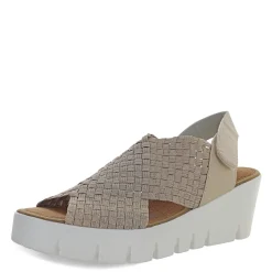 Bernie Mev Wedges|Women's , Venti Beatrice Sandal Light Gold