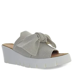 Bernie Mev Sandals|Women's , Venti Freesia Sandal Nude Silver