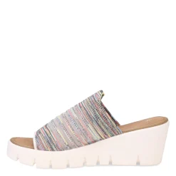 Bernie Mev Sandals|Women's , Venti Iris Sandal Light Rainbow