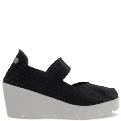 Bernie Mev Slip-On Shoes|Women's , Venti Lulia Slip-On Black