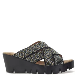 Bernie Mev Sandals|Women's , Venti Martin Sandal Black