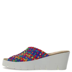 Bernie Mev Wedges|Women's , Venti Summer Sandal Rainbow