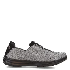 Bernie Mev Slip-On Shoes|Women's , Victoria Slip-On Pewter