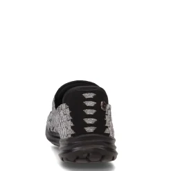 Bernie Mev Slip-On Shoes|Women's , Victoria Slip-On Pewter