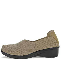 Bernie Mev Wedges|Women's , Yael Fly Slip-On Light Gold