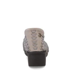 Bernie Mev Wedges|Women's , Yael Fly Slip-On Pewter