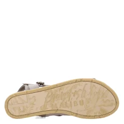 Blowfish Malibu Sandals|Women's , Burn Sandal Grey