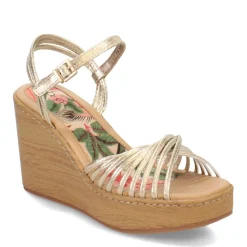 b.o.c Wedges|Women's , Catalina Sandal Champagne