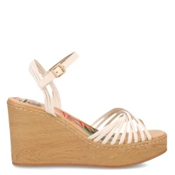 b.o.c Wedges|Women's , Catalina Sandal Cream